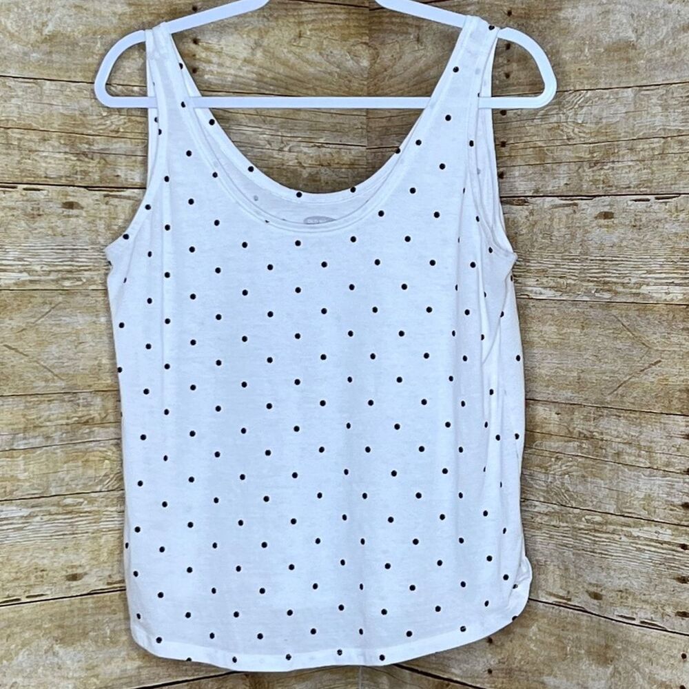 OLD NAVY EVERYWHERE CASUAL TANK SCOOP NECK EVERYDAY WEAR CASUAL COASTAL TANK MED